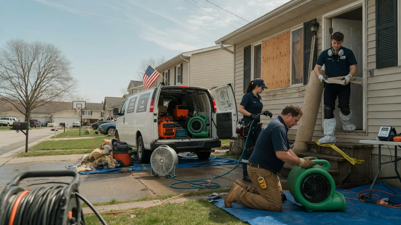 Water Damage Restoration in Rio, WV near me